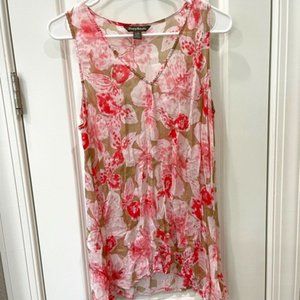 Women's Tommy Bahama, Sheer Chiffon Tank Size L